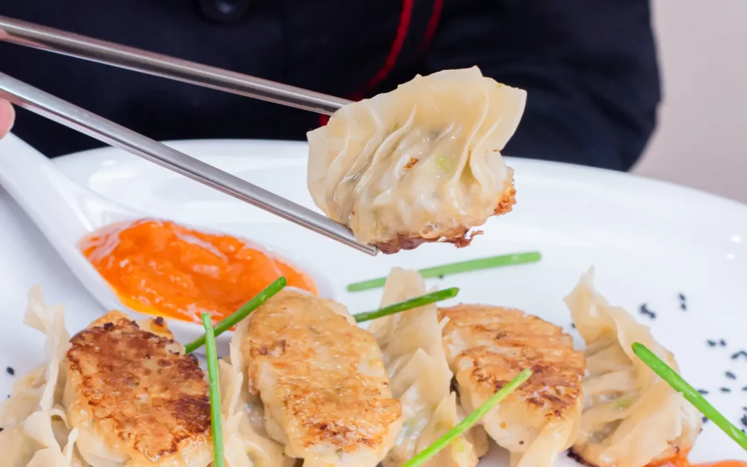 Kuo Tieh Panggang Isi Ayam Lembut Dicocol Saus Suki AAA
