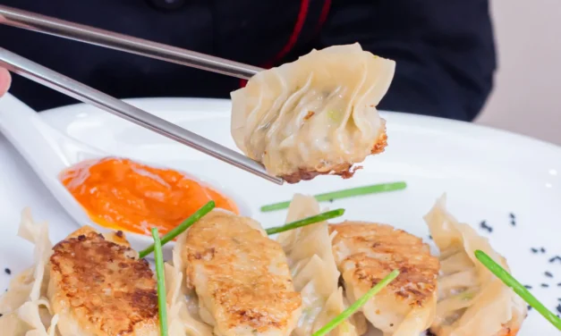 Kuo Tieh Panggang Isi Ayam Lembut Dicocol Saus Suki AAA